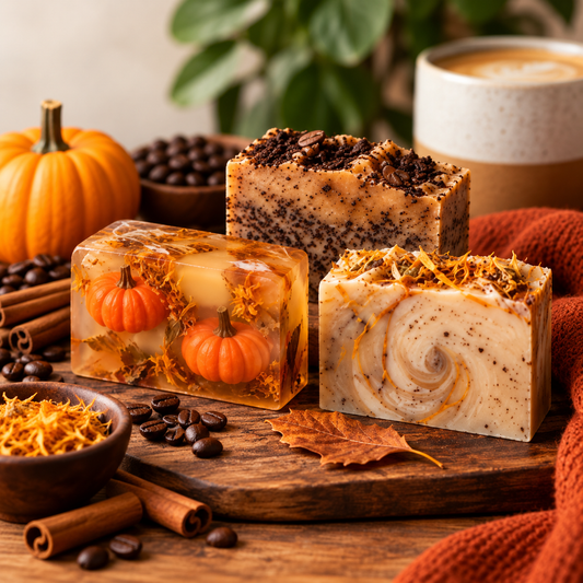 Fall Botanical Soap Making Workshop at Lucky Goat Coffee