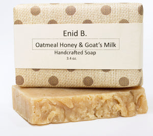 Oatmeal Honey and Goats Milk Soap